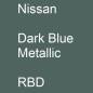 Preview: Nissan, Dark Blue Metallic, RBD.